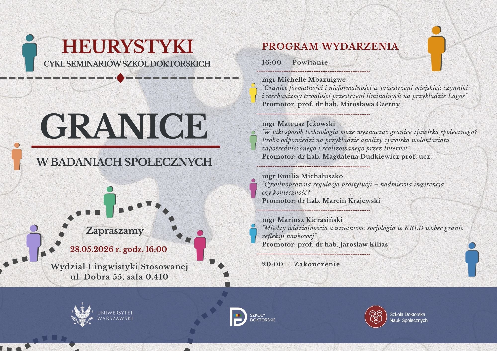 Heurystyki SDNS: Granice w badaniach społecznych